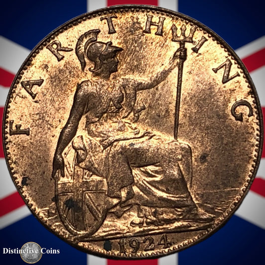 Great Britain 1924 Farthing 1/4d GB4790
