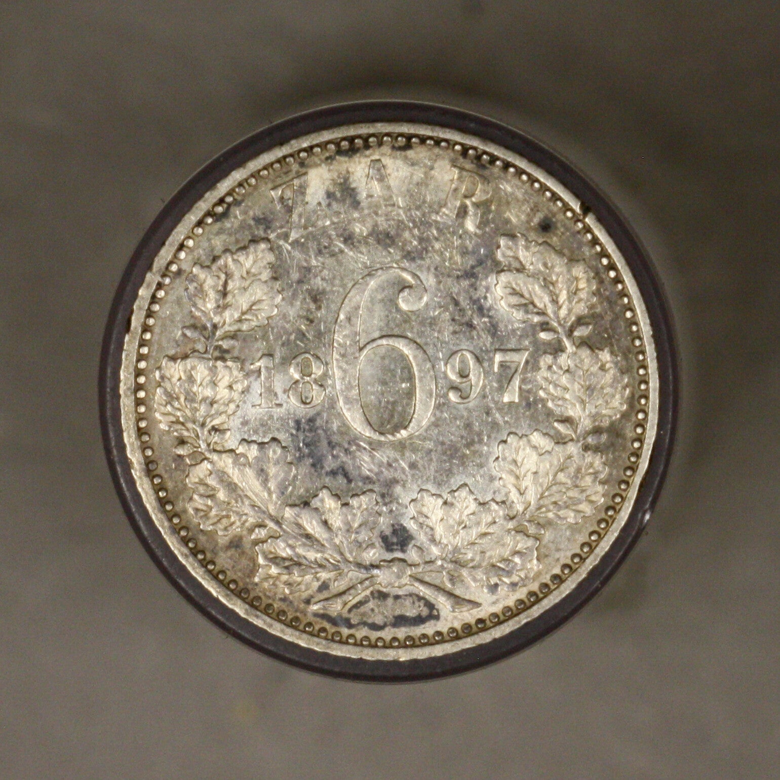 South Africa ZAR 1897 Shilling XF+