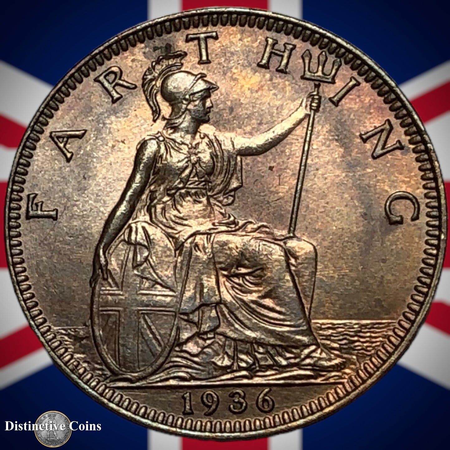 Great Britain 1936 Farthing 1/4d GB4996