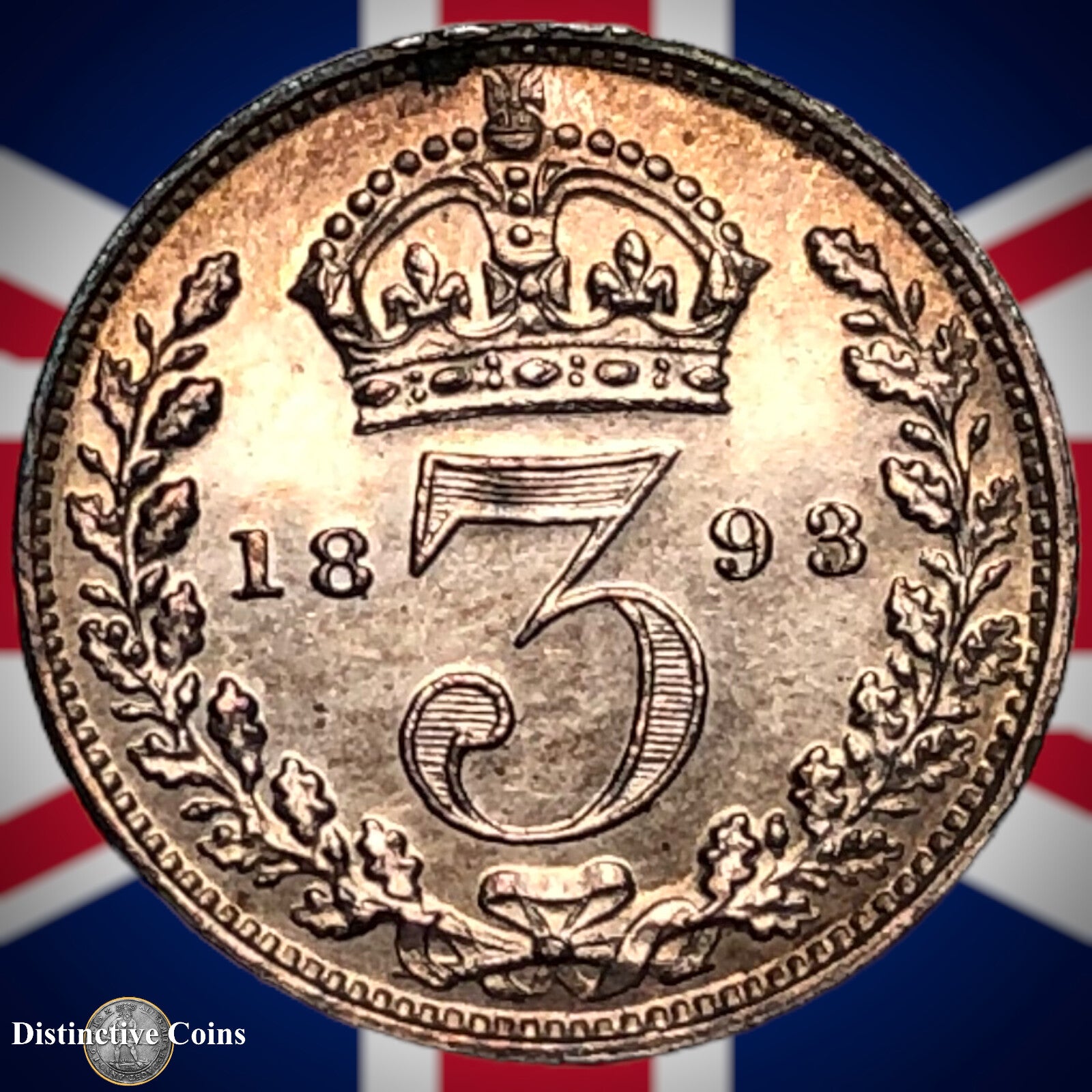 Great Britain 1893 Three Pence GB2020