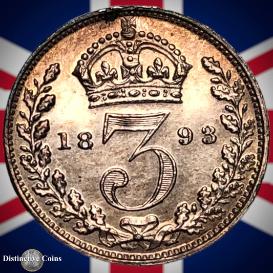 Great Britain 1893 Three Pence GB2020