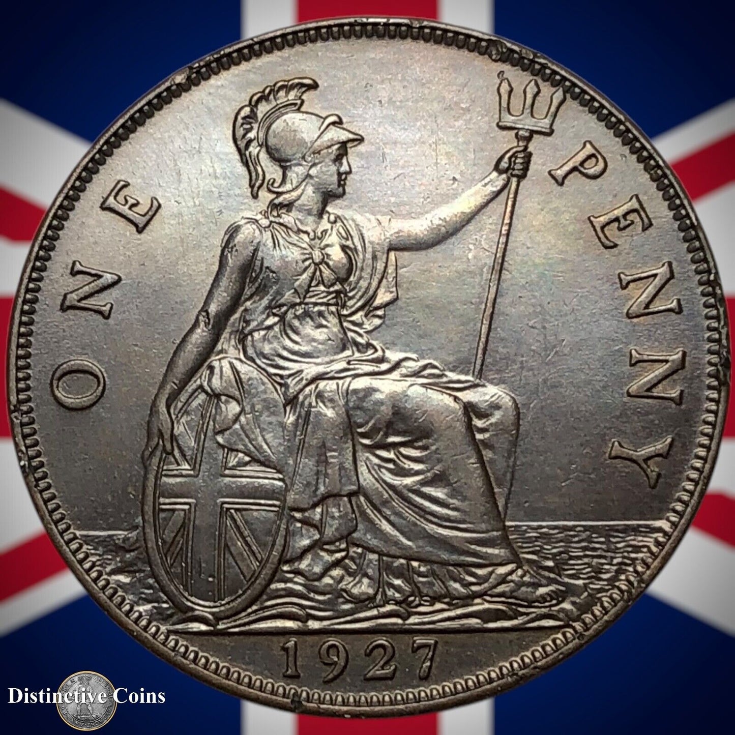 Great Britain 1927 Penny 1d GB7061