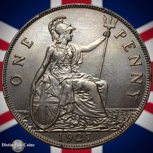 Great Britain 1927 Penny 1d GB7061