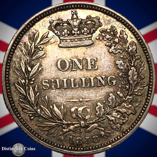 Great Britain 1858 British One Shilling GB0237