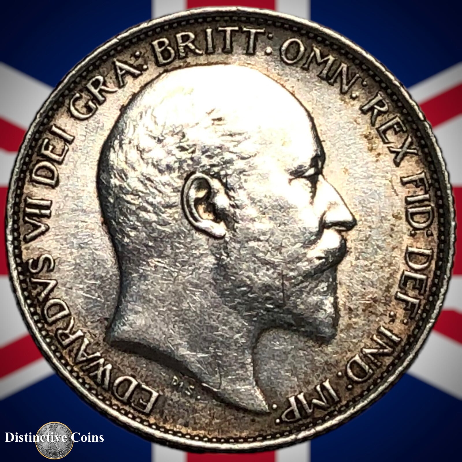 Great Britain 1907 Six Pence GB1544