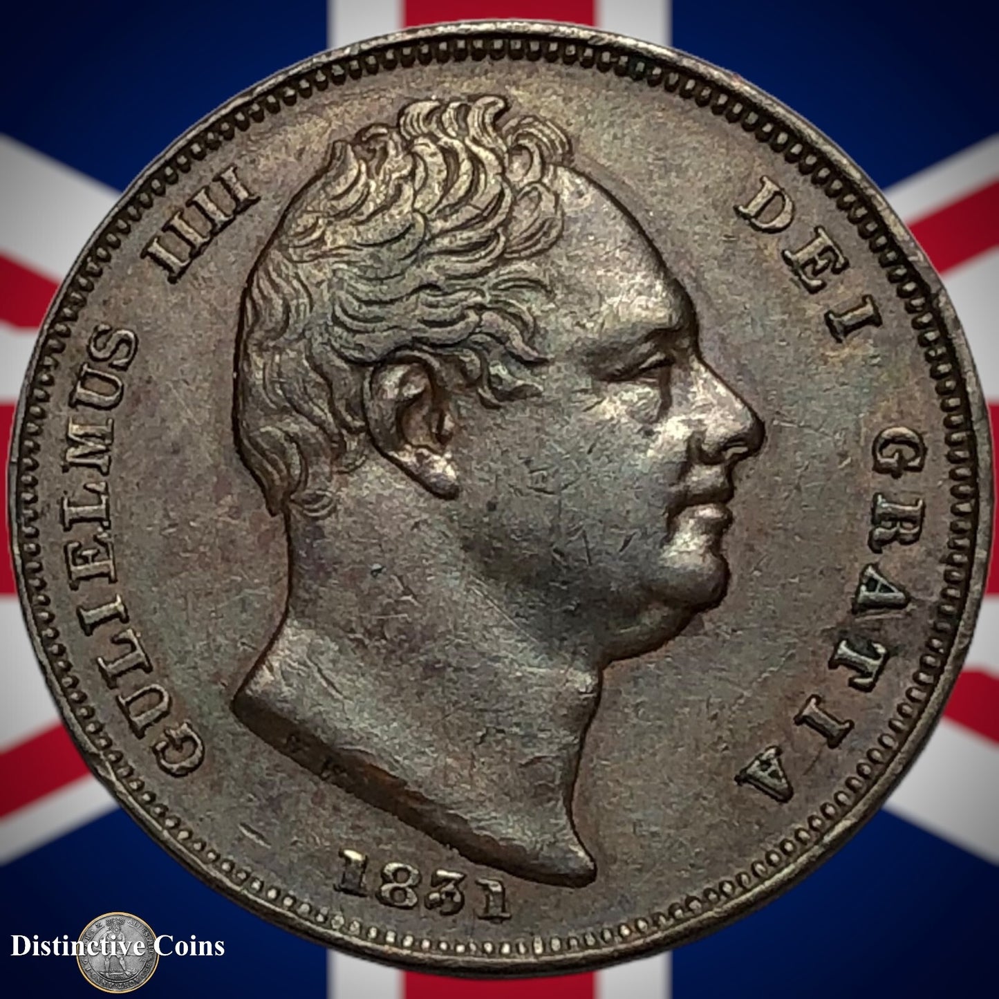 Great Britain 1831 Farthing 1/4d GB3363