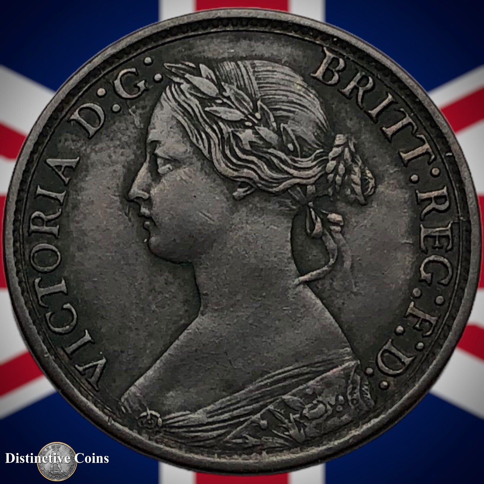 Great Britain 1866 Farthing 1/4d GB3571