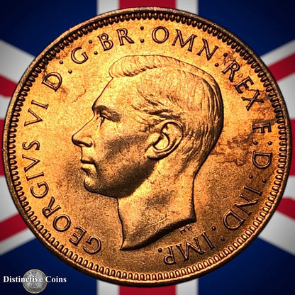 Great Britain 1947 Half Penny 1/2d GB6051