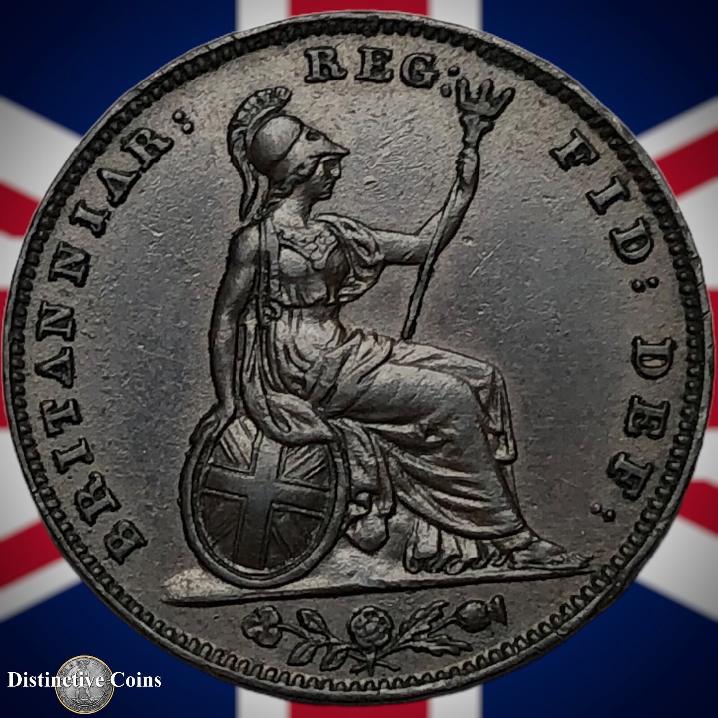 Great Britain 1853 Farthing 1/4d GB3464