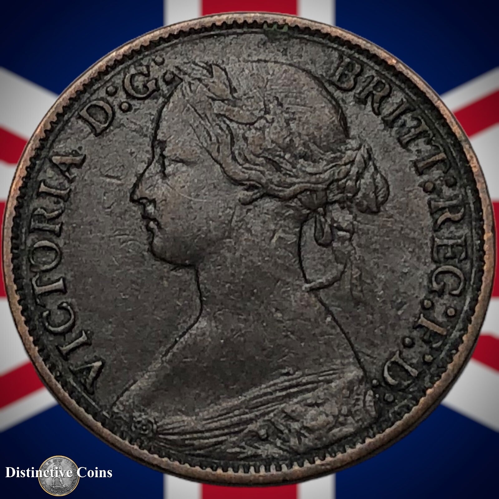 Great Britain 1873 Farthing 1/4d GB3676