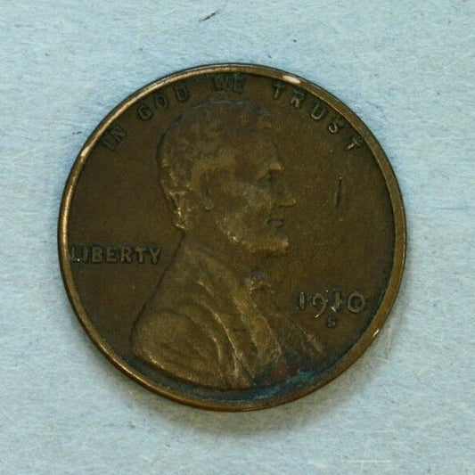 1910 S Lincoln Penny United States U104
