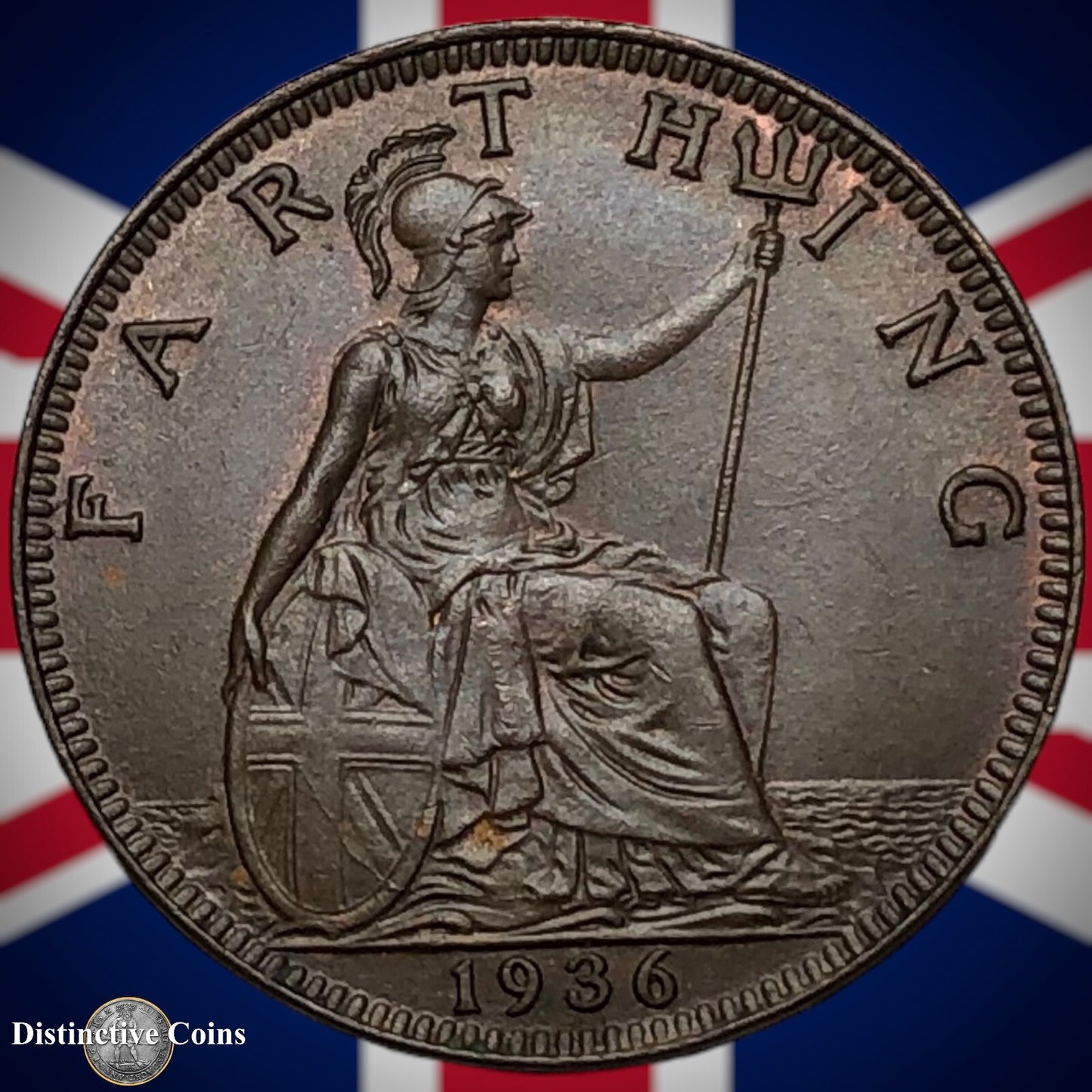 Great Britain 1936 Farthing 1/4d GB4990