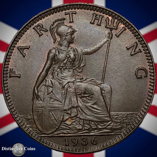 Great Britain 1936 Farthing 1/4d GB4990