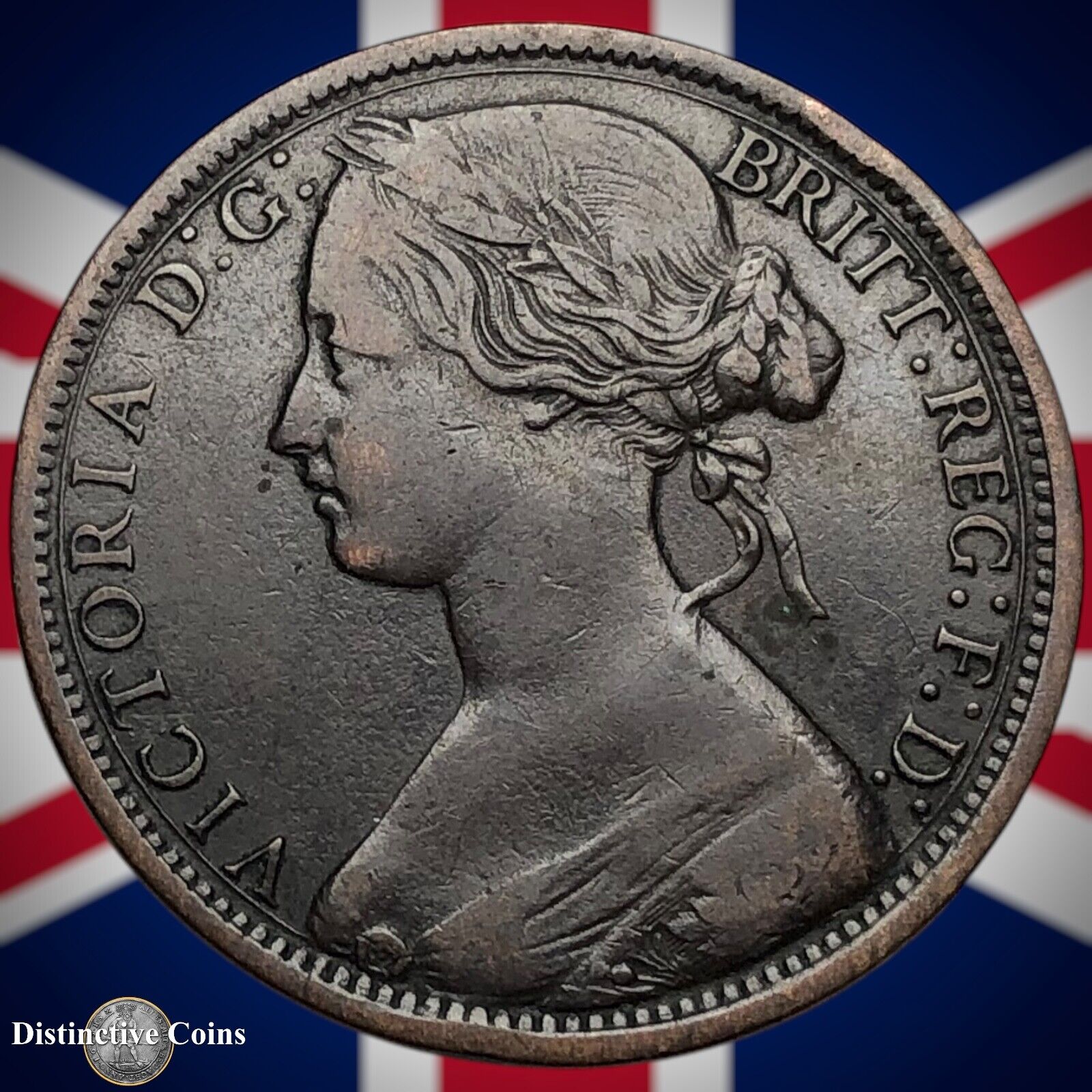 Great Britain 1868 Penny 1d GB6300
