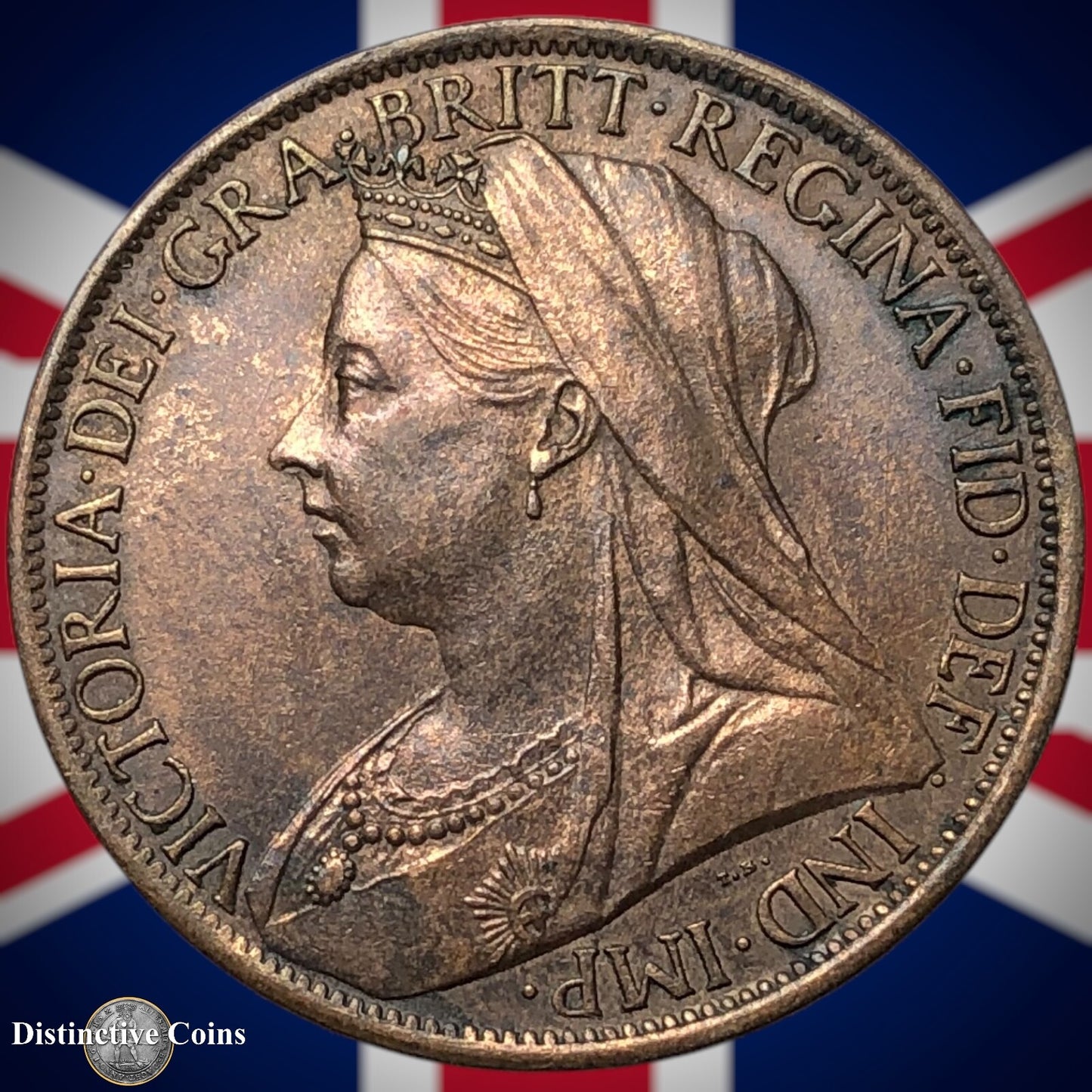 Great Britain 1897 Penny 1d GB6603