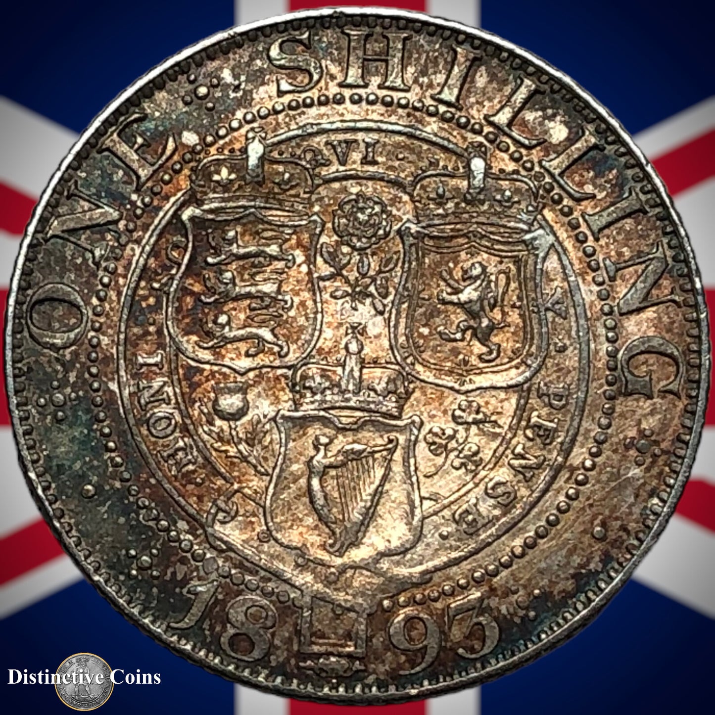 Great Britain 1893 British One Shilling GB0615