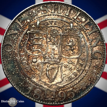 Great Britain 1893 British One Shilling GB0615