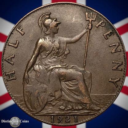 Great Britain 1921 Half Penny 1/2d GB5879