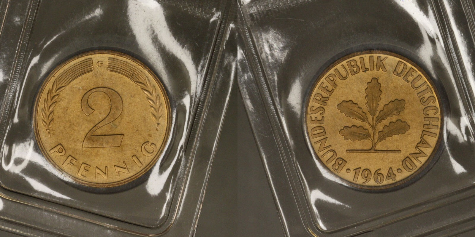 Germany 1964 G 8 Piece Proof Set only 600 Piece