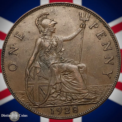 Great Britain 1928 Penny 1d GB7086
