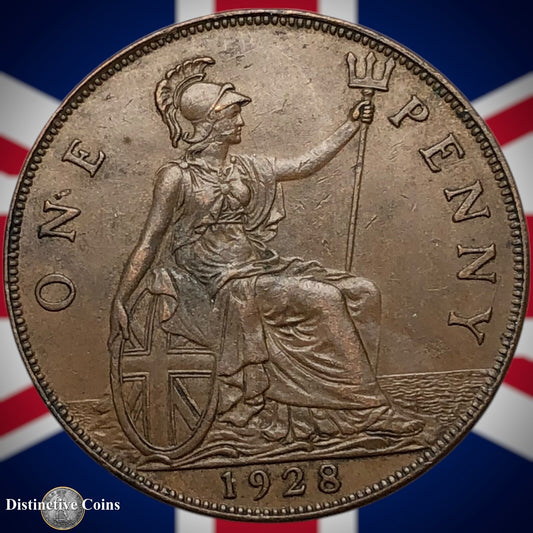 Great Britain 1928 Penny 1d GB7086
