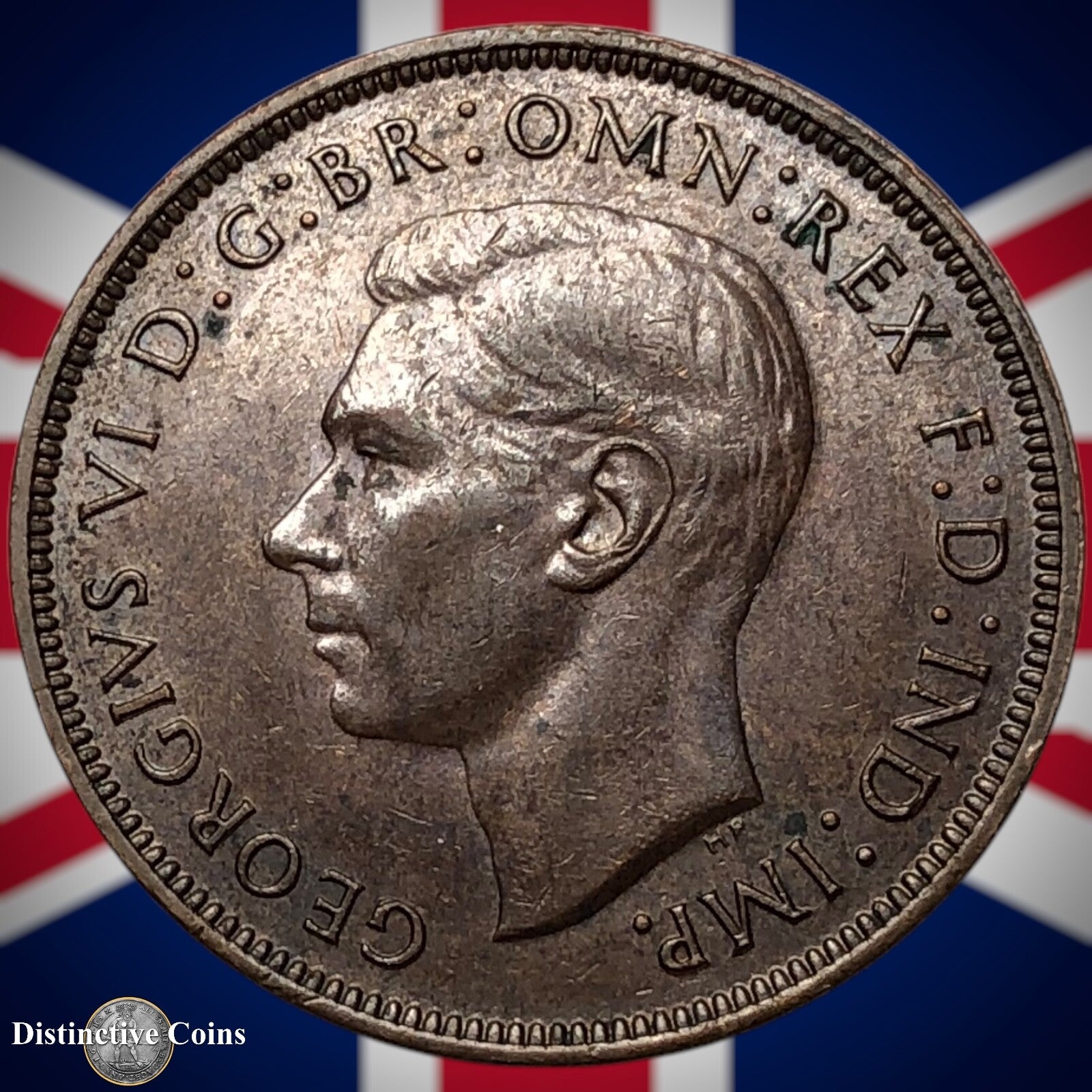 Great Britain 1944 Penny 1d GB7263