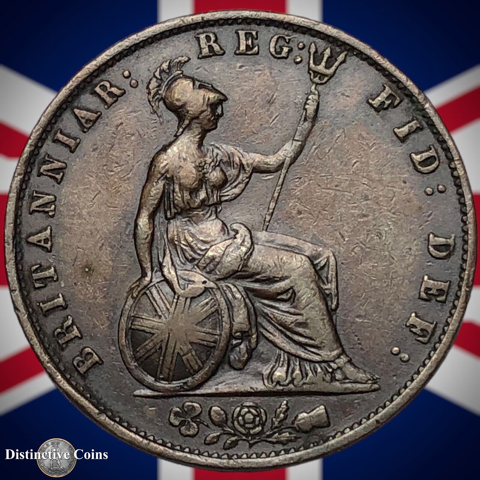 Great Britain 1854 Half Penny 1/2d GB5282