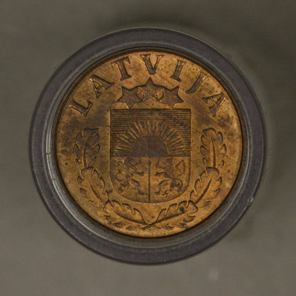 Latvia 1939 1 Santims