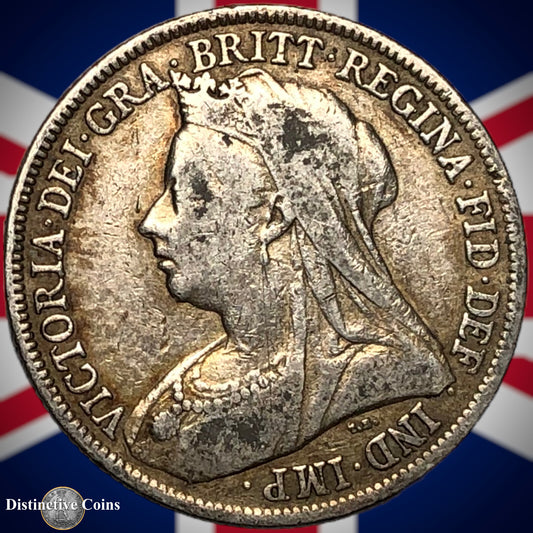 Great Britain 1895 British One Shilling GB0639