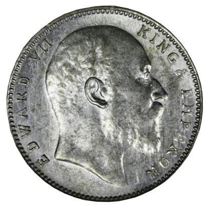 India 1907 B Rupee NNC Slab  S780