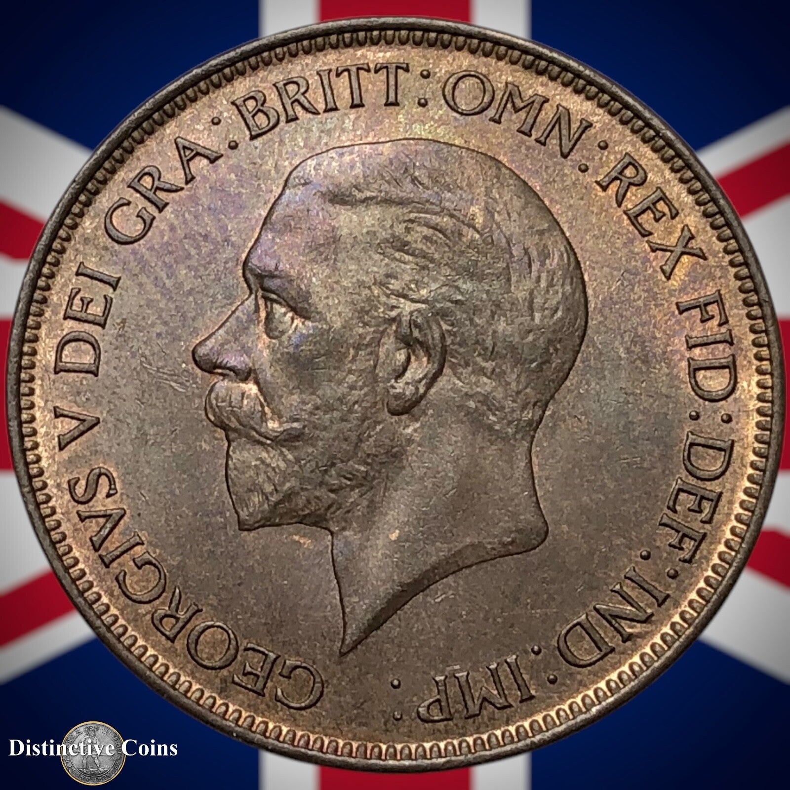 Great Britain 1929 Penny 1d GB7099