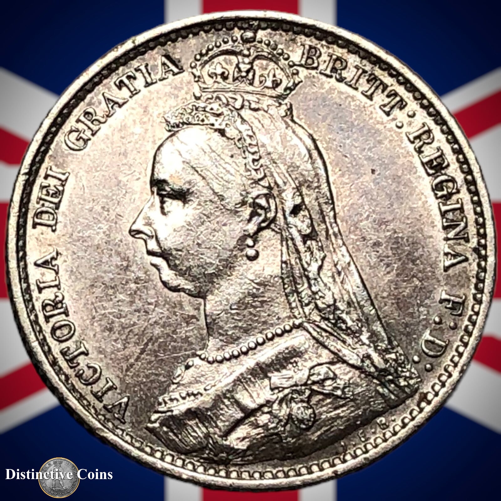 Great Britain 1890 Six Pence GB2745