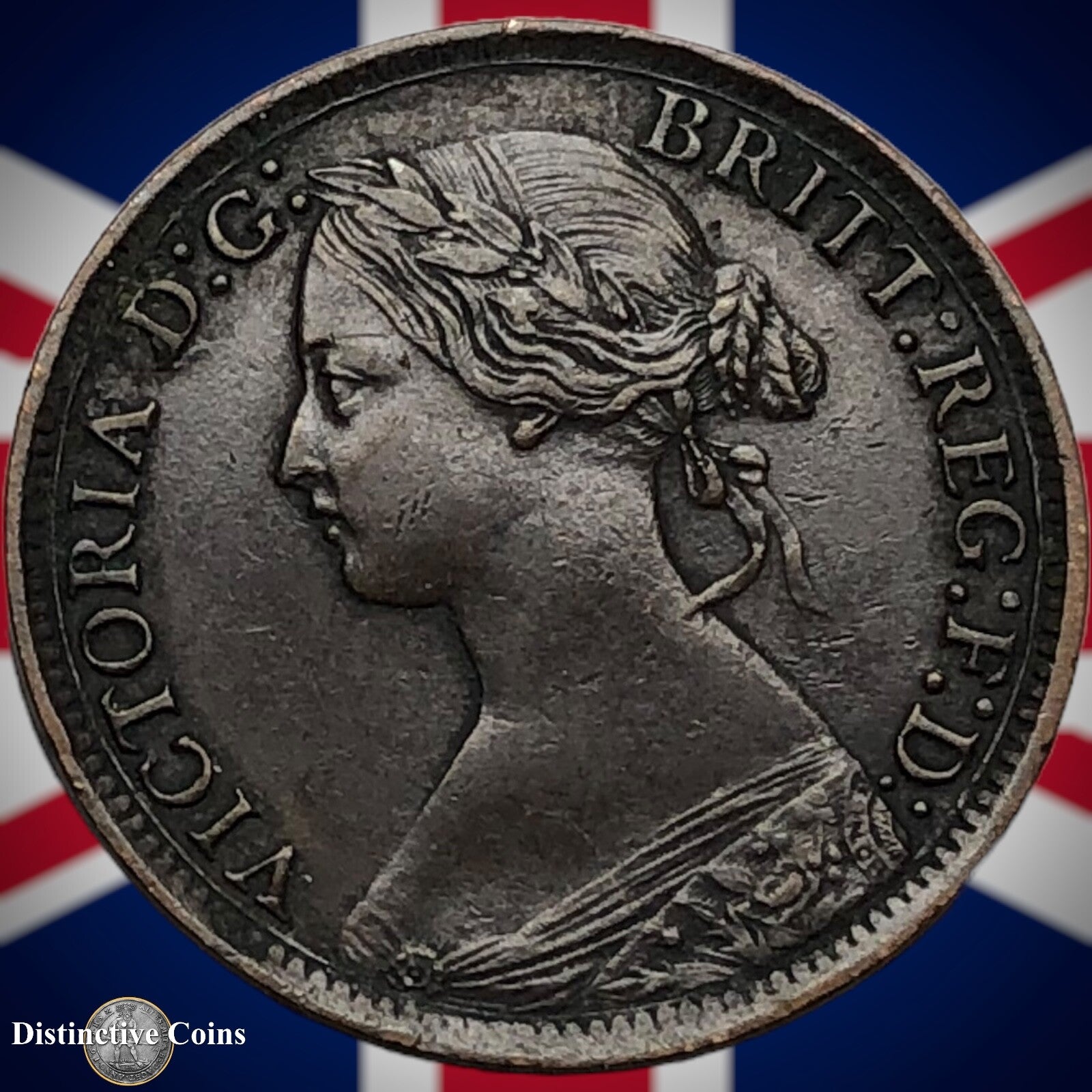 Great Britain 1867 Farthing 1/4d GB3602