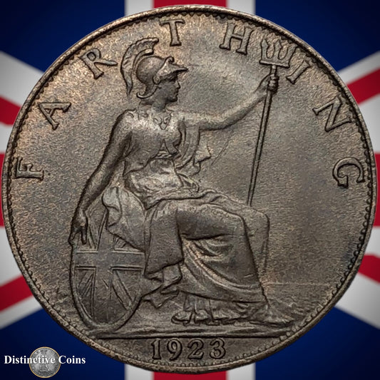 Great Britain 1923 Farthing 1/4d GB4776