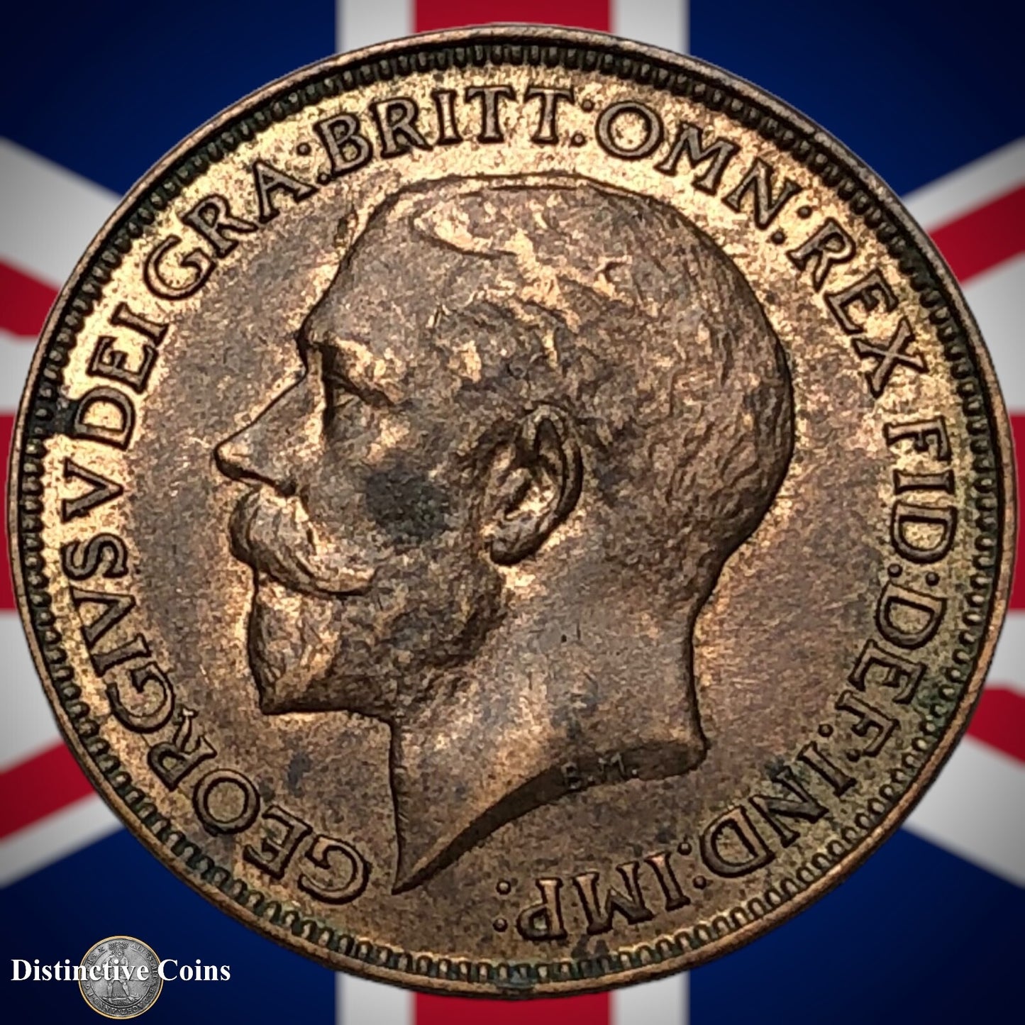 Great Britain 1923 Farthing 1/4d GB4770