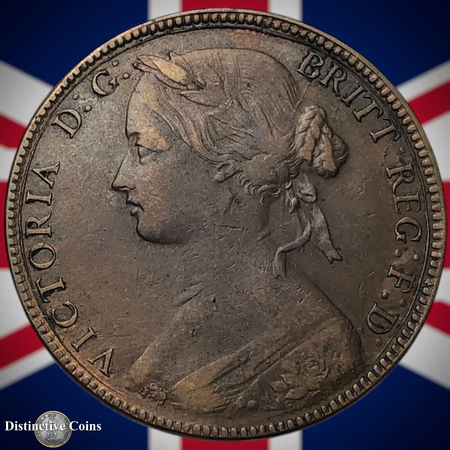 Great Britain 1860 Penny 1d GB6156