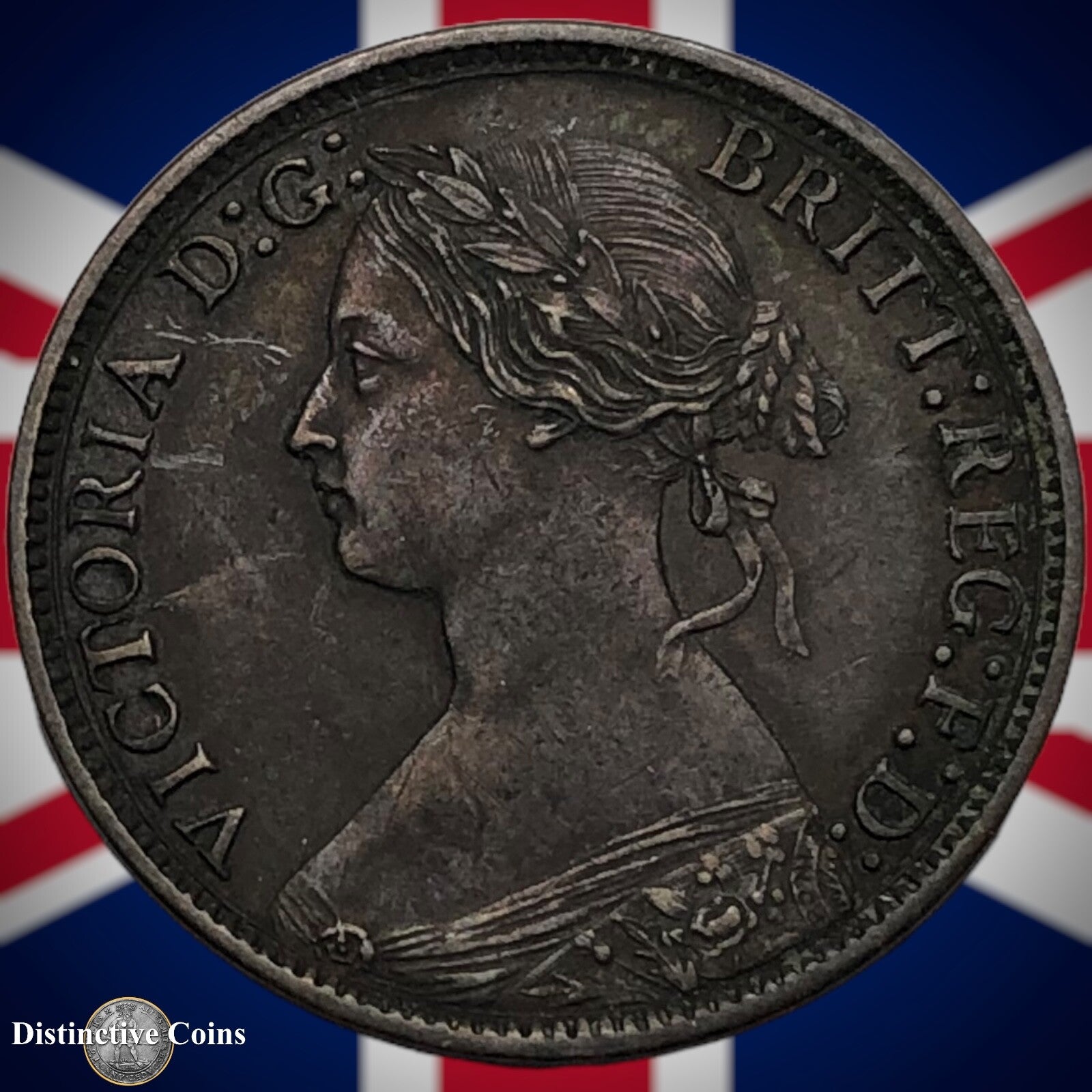 Great Britain 1869 Farthing 1/4d GB3641