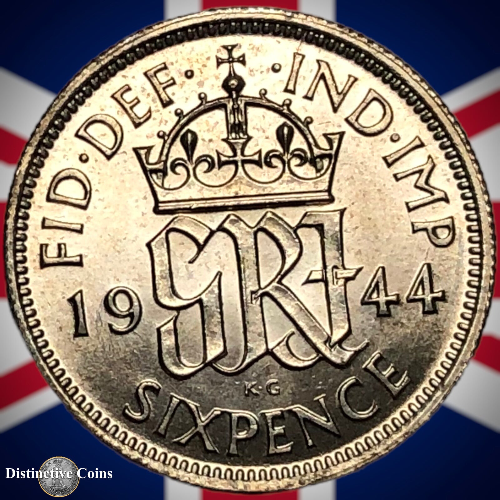 Great Britain 1944 Six Pence GB1745