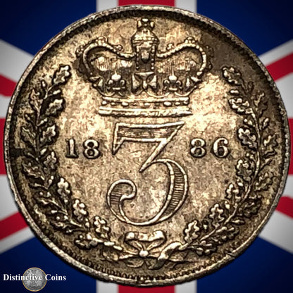 Great Britain 1886 Three Pence GB1958