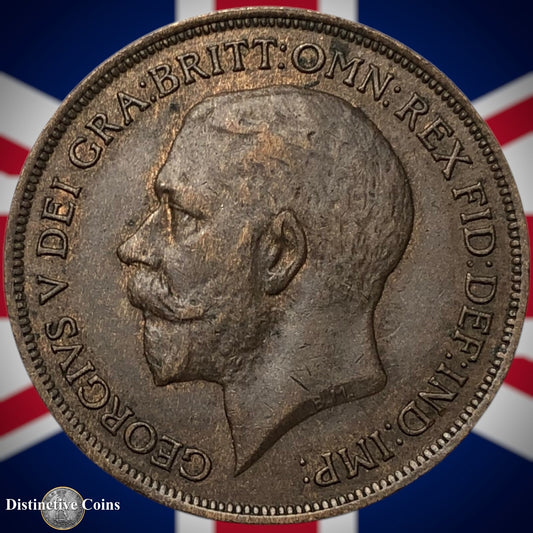 Great Britain 1917 Penny 1d GB6846