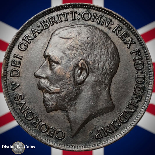 Great Britain 1919 Penny 1d GB6913