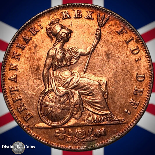 Great Britain 1827 Half Penny 1/2d GB5215
