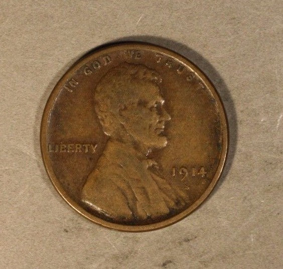 1914 S Lincoln Cent Nice Circulated Nice    