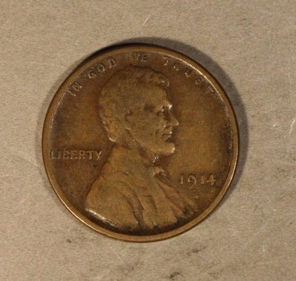 1914 S Lincoln Cent Nice Circulated Nice    