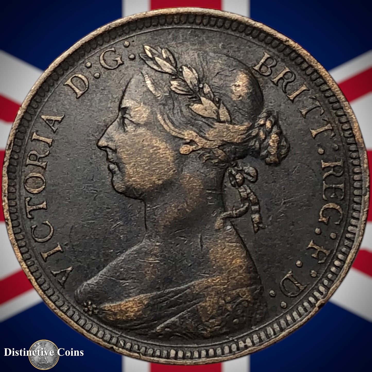 Great Britain 1888 Half Penny 1/2d GB5628