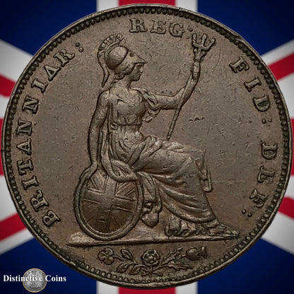 Great Britain 1843 Farthing 1/4d GB3413