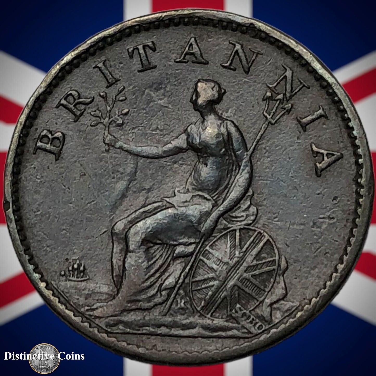 Great Britain 1806 Farthing 1/4d GB3210