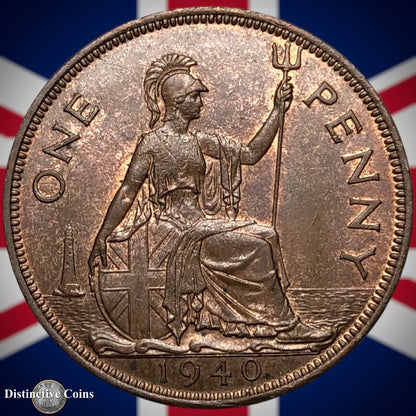 Great Britain 1940 Penny 1d GB7241