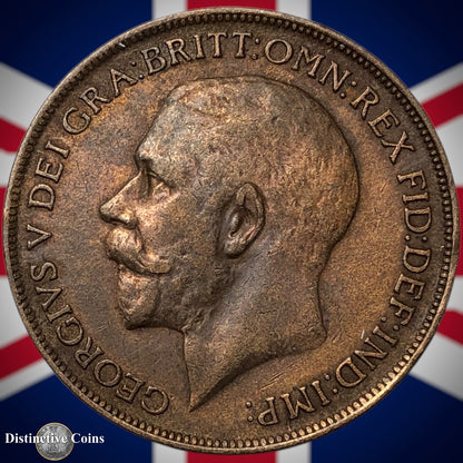 Great Britain 1913 Penny 1d GB6804
