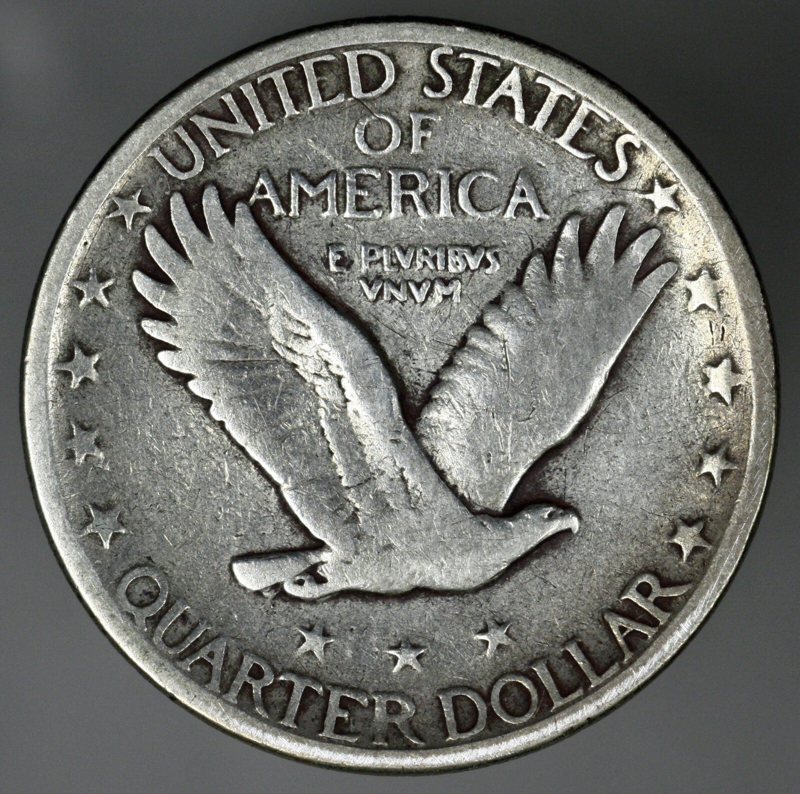 US 1927 S Standing Liberty Quarter  A3335